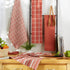 DII Assorted Woven Kitchen Set, 5 Piece - Dishtowel 18x28, Dishcloth 13x13, Spice