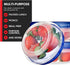 Stock Your Home 8oz Plastic Containers with Twist Top Lids (4 Pack), Airtight Reusable Soup Containers for Leftovers