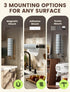 INMAKER Magnetic Paper Towel Holder, Strong Magnet Paper Towel Holder for Fridge, Kitchen, RV, Garage, Grill with Self