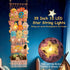 5 17x61 Inch Tier Stuffed Animal Storage Shelf Net, Large Plushie Net w/LED Light & Clips for Mini Medium Stuffy Teddy