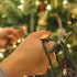 30FT 150 FUNPENY Christmas Lights, Incandescent Mini Clear String Lights, Warm White With Green Wire for Indoor Outdoor