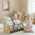 ZICOTO Decorative Wooden Bookshelf for Kids Rooms - Keeps Plenty of Books Neatly Organized & Within Reach for Toddlers