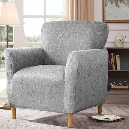 1 MIFXIN Banquet Armchair Slipcover Chair Cover with Arms Piece Spandex Elastic Stretch Accent Armchair Couch Sofa