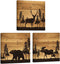 Apicoture Bear Elk Moose Wall Pictures Forest Landscape Hunting Theme Woodland Animal