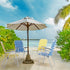 Volowoo (2pcs,Blue& Outdoor Folding Chaise Lounge Chair, Adjustable Portable Lightweight Reclining Garden Sun Lounger