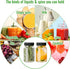 2 oz 12 pack 60 ml STARSIDE Glass Ginger Shots Bottle with Caps, Juice Shot Bottles,Leakproof Small Glass Bottles