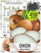Seed Needs Onion Seeds for Planting Walla Walla Long Day Onions -