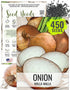 Seed Needs Onion Seeds for Planting Walla Walla Long Day Onions -