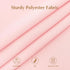 2 Pack 36X36 Inch Small Square Table Cloth Pink Tablecloth Washable Polyester Solid Tables Cover for Night Stand End