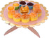 12 Inch Pink Cardboard One Tier Cake Stand for Birthday Party Decorate (2)
