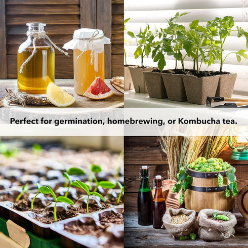 20" 20.75" 2 Pack BN-LINK Seedling Heat Mat Warm Hydroponic Heating Pad Waterproof x for Seed Starting Greenhouse