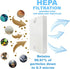 HQRP HEPA Filter Compatible with Honeywell Filter R HRF-R3 HRF-R2 HRF-R1 for HPA Models