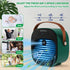 Portable Air Conditioner, 5200mAh Rechargeable Personal Air Cooler with 3 Speeds, Quiet Mini Fan for Home, Bedroom,