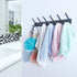 WEBI Coat Rack Wall Mounted - 5 Heavy Duty Metal Hooks for Hanging Coats, 2 Packs