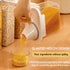 Sets,Food Total(2 2300ml 2 1100ml) Storage Cereal Organizers Containers Grade BPA free PET Material ReusableAirtight