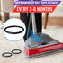 6Pcs Sanitaire Vacuum Belts, Durable Flexible Easy Installation, Compatible with SC679K, SC684, SC688, SC689, SC886,