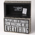 Primitives by Kathy 28618 Lattice Trimmed Box Sign, 20 x 17-Inches, Must Be Exhausted