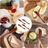 6Pcs Wooden Butter Knife, 5.9 Inch Jelly Cheese Spreaders for Kitchen & Restaurant (6Pcs)