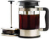Primula 2-in-1 Coffee Maker, French Press & Cold Brew, 6 Cup Size, Durable Glass Carafe, Comfort Grip Handle
