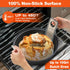 Silicone Bread Sling Oval and Round, Non-Stick Reusable Baking Mat for Dutch Oven with Long Handles (Gray)