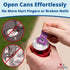 Complete Cover Easy Tab Opener 36PK Beverage Barricade 2.0 by Avant Grub - Colorful Drink Can Protector Cap