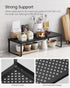 Countertop UKCS007B01 SONGMICS Spice Rack, Expandable Kitchen Shelf, Small Cupboard Organizer, Metal, Space-Saving