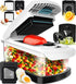 Fullstar 9-in-1 Vegetable Chopper, XL Veggie Chopper with Extra Large Catch Tray and Self Cleaning Feature