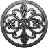 Sungmor Heavy Duty Cast Iron Round Metal Trivet, Rustproof Black Racks for Hot Pans or Teapot Kitchen Decor