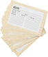 C.R. Gibson Bloom Double Sided Recipe Card Set, 4" W x 6" L, Yellow
