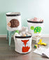 Collapsible Storage Bin Basket for Bedroom, Nursery, Playroom, 17x18" Diameter - Hedgehog
