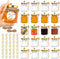 3oz Honey Jars with Dipper 20Pack, AuroTrends Glass Jars for Baby Shower