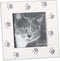 Caroline Collection Cat Paw Print Frame by Roman Giftware Inc., 4.5" H, Durable, Religious, Inspirational (4x1x4)