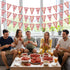 5PCS Summer Gameza Crawfish Boil Party Decorations, Crawfish Pre Strung Pennant Banners Table Birthday Decoration