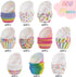 600pcs Rainbow Mini Cupcake Paper Liners, Colorful Baking Cups Muffin Paper Case Cupcakes Wrappers for Baby Shower, Cake Chocolate Candy Wrap Making Supplies for Birthday Wedding (10 Styles) by COcnny