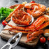 24 Set Pcs Crab Crackers and Tools, Heavy Duty Nut Crackers Seafood Tools for Crab Legs - Crab Nut Lobster Crackers