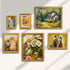 TWING 8x10 Picture Frame, Display 5x7 Pictures with Mat or 8x10 Without Mat, Rustic Gold, 1 Pack