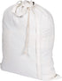 LFH Home Large Canvas Heavy Duty Cotton Laundry Bag, Stylish Drawstring Closure, 20x30 Inch