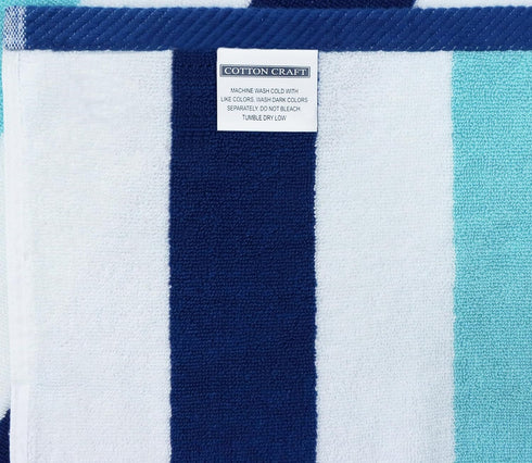 35 70 100% 630 COTTON CRAFT Hooded Beach Towel Oversized x Towel with Hood for Adults - Cotton Velour Terry Towel