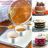 E-far 4 Inch Small Cake Pan Set of 4, Stainless Steel Mini Round Baking Pans, Non-Toxic & Healthy, Dishwasher Safe