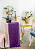 ShinyBeauty 12" x 108" Purple Sequined Table Runner