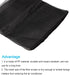PATIKIL Air Conditioner Filter Material 47.2" x 23.6", Plastic Dustproof Filtering Mesh Screen Replacement, Black