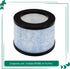 DH-JH01 True HEPA Replacement Filter, Compatible with AROEVE and Kloudi Air Purifier DH-JH01, Intelabe EPI080/EP1080, and Elechomes EPI081/EP1081 Air Purifier, 2Pack
