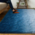 DweIke Luxury 4' x 6' Modern Indoor Area Rugs: Navy Blue High Pile Fluffy Carpet for Girls Kids Bedroom, Non-Slip