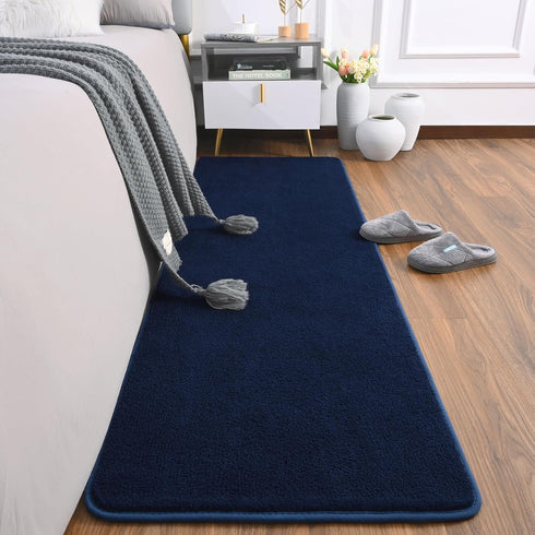 AROGAN Shag Runner Rug for Hallways - 2x6 Feet Washable Memory Foam Indoor Fluffy Throw Rug