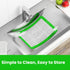 HOTPOP Reusable Macaron Cookie Sheet, Non-Stick Baking Mats, Set of 4 (2 Half Sheets, 2 Quarter Sheets)