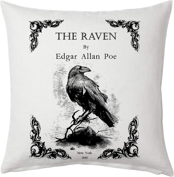Universal Zone The Raven by Edgar Allan Poe Book Pillow Cover
