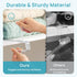 4 Pack 12in Closet Closet 12in Vtopmart Height Shelf Dividers for Organization, Clear Plastic Shelf Dividers of Upgrade