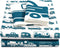 Camco Life is Better at The Campsite Queen-Size Bed Sheets Set, Blue RV Print (53298) Includes Fitted, Flat Sheet,