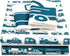 Camco Life is Better at The Campsite Queen-Size Bed Sheets Set, Blue RV Print (53298) Includes Fitted, Flat Sheet,