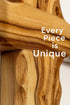 Zuluf 6.2" Olive Wood Plain Wall Cross | Handmade Christian Wooden Cross from Jerusalem | Wall Decor Gift